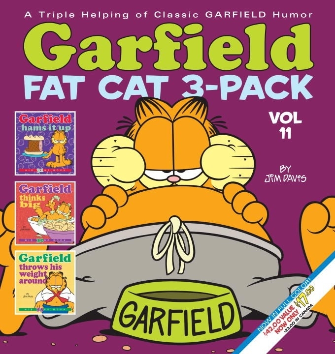 #11　Cat　Fat　Garfield　3-Pack
