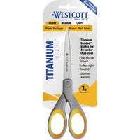 Westcott 178mm (7") Titanium Bonded Straight Handle Scissor