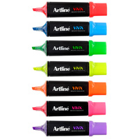 Artline Vivix Highlighters 10-Pack Assorted