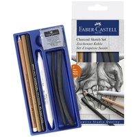 Faber Charcoal Sketch Set (asst Set of 7 items)