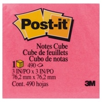Notes Cube Post-It 76X76Mm 2056-Pp Seafoam Wave