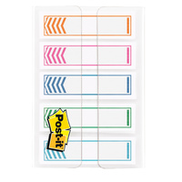 Flags Writable Arrow Post-It 12Mm 684-Sh-Note Assorted Colours Pk100