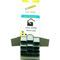 Osmer Full Strip Staples - 26/8 Box 5000
