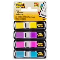 Flags Post-It 683-4Ab Bright Colours Pk4