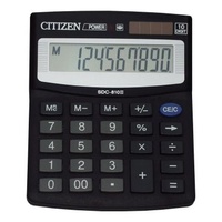 Citizen Calculator SDC810BN Black