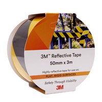 Reflective Tape 3M 50Mmx3M 7930 Yellow/Black
