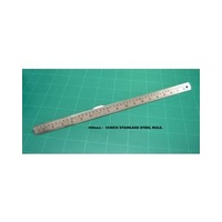 Metal Ruler - 45Cm/18inch Dual Measure