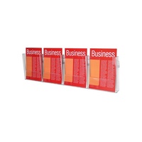 Esselte Brochure Holder Wall A4 1T-4 Comp