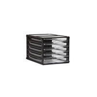 Esselte Filing Drawers Blk/Clr 5 Drawers