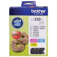 Inkjet Cartridge Brother Lc233 Tri Colour Value Pack