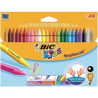 BIC Kids Plastidecor Crayon Wlt24 