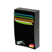 Marbig Wood Desktop Sorter 12 Tier Black