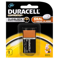 Battery Duracell Alkaline 9V