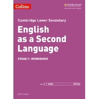 Cambridge Lower Secondary English as a Second Language Workbook - Stage 7