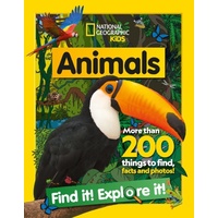 Animals: Find It! Explore It! A Search-and-Find Fact Book
