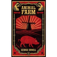 Animal Farm (Red & Black Cover)