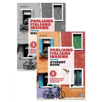 Bundle: Parliamo italiano insieme Level 1 Student Book with 1 Access Code + Parliamo italiano insieme Level 1 Workbook with 1 Access Code