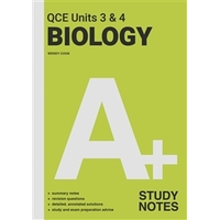 A+ Biology QCE Units 3 & 4 Study Notes