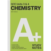 A+ Chemistry QCE Units 3 & 4 Study Notes