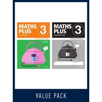 Maths Plus Australian Curriculum Student and Assessment Book 3 Value Pack, 2020