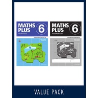 Maths Plus Australian Curriculum Student and Assessment Book 6 Value Pack, 2020