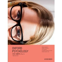 Oxford Psychology Units 3+4 Student book + obook assess