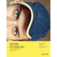 Oxford Psychology Units 1+2 Student book + obook assess