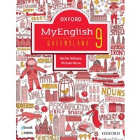 ** OP ** Oxford MyEnglish 9 for QLD Curriculum Student Book + obook assess + Upskill