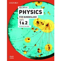 New Century Physics for Queensland Units 1&2 3E Student book + obook assess