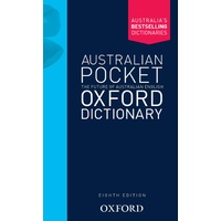 Australian Pocket Oxford Dictionary 8e Hard Cover
