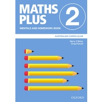 Maths Plus Australian Curriculum Edition Mentals & Homework Book, 2020 Ed, Yr 2