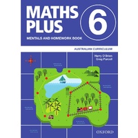 Maths Plus Australian Curriculum Edition Mentals & Homework Book, 2020 Ed, Yr 6