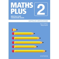 Maths Plus Australian Curriculum Mentals and Homework Book Year 2, 2023