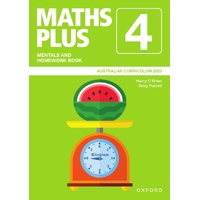 Maths Plus Australian Curriculum Mentals and Homework Book Year 4, 2023