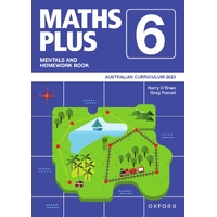 Maths Plus Australian Curriculum Mentals and Homework Book Year 6, 2023