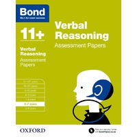 Bond 11+ Verbal Reasoning Assessment Papers 6 to 7