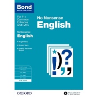 Bond No Nonsense English - 5 to 6 Years