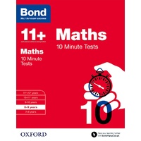 Bond 11 Maths 10 Minute Tests 8 to 9