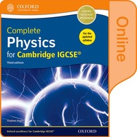 Complete Physics for Cambridge IGCSE Online Student Book