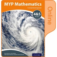 MYP Mathematics 4 & 5 Core Online Course Book Code Card