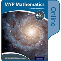 MYP Mathematics 4 & 5 Extended: Online Course Book