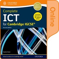 Complete ICT for Cambridge IGCSE Online Student Book