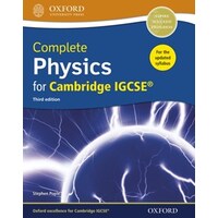 Complete Physics for Cambridge IGCSE obook code (digital)
