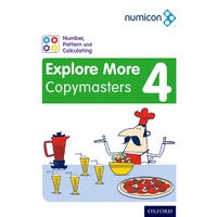 Numicon: Number, Pattern and Calculating 4 Explore More Copymasters