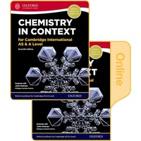Chemistry in Context for Cambridge International AS & A Level Print & Online Student Book Pack