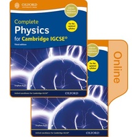 Complete Physics for Cambridge IGCSE (R) Print and Online Student Book Pack