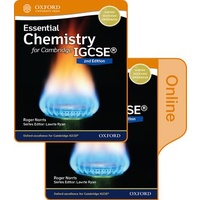 Essential Chemistry for Cambridge IGCSE Print and Online Student Book Pack