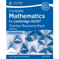 Complete Mathematics for Cambridge IGCSE (R) Teacher Resource Pack (Extended)
