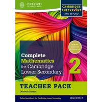 Complete Mathematics for Cambridge Lower Secondary Teacher Pack 2 (First Edition)
