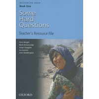 Religion For Today Book 1 Some Hard Questions Teachers File